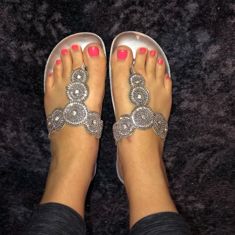 Jeweled Sandals ✨